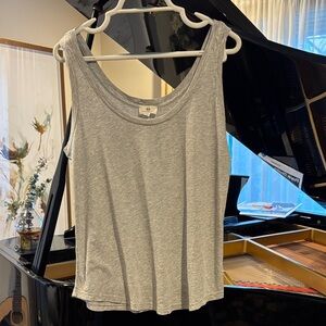 Ag Adriano Goldschmied Gray Tank Top